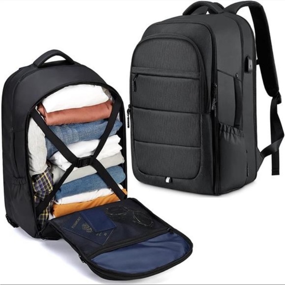 Travel Backpack for Men Women 40L Flight Approved Carry On Backpack *NEW
